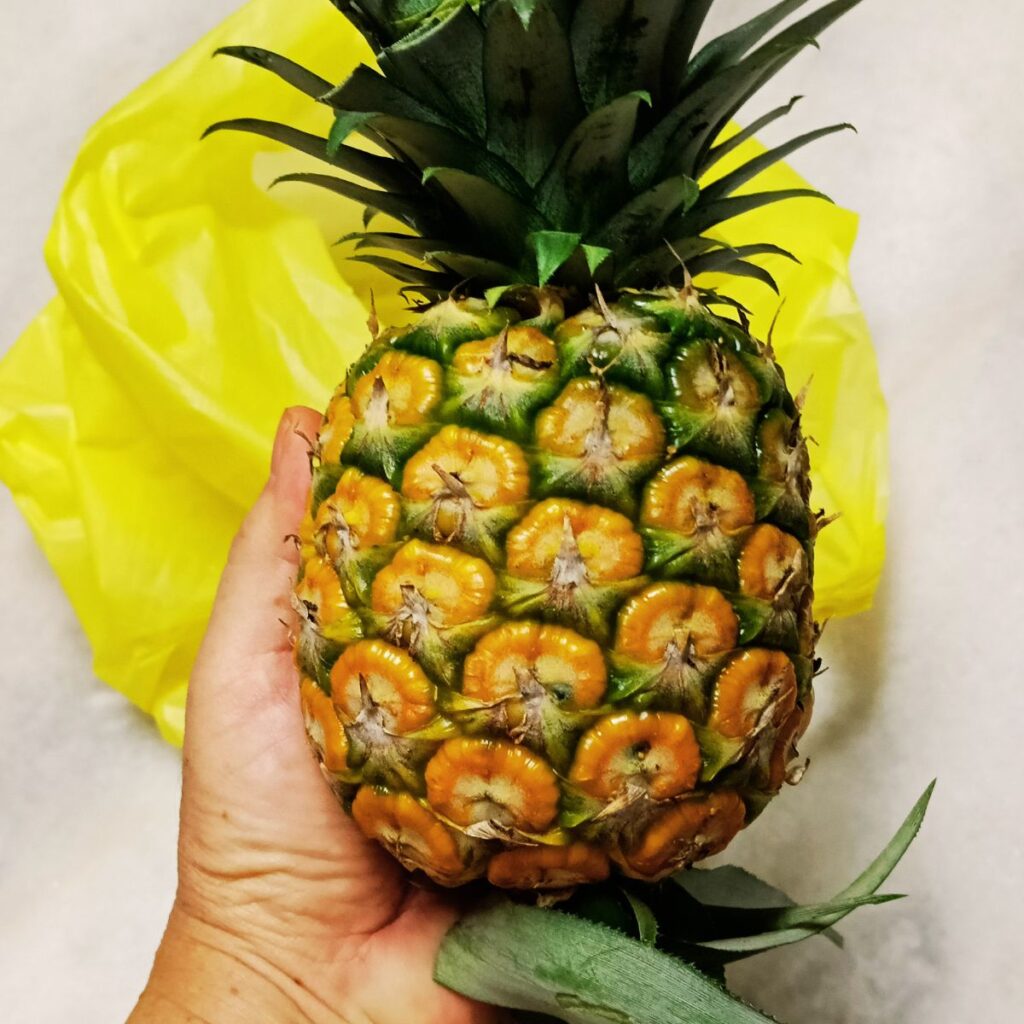 nanas MD2 - nanas is pineapple, nanas is Malay word.